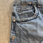 FUBU Jeans Mens 32x32 Baggy Wide Leg Y2K Hip Hop Streetwear Denim Updated item