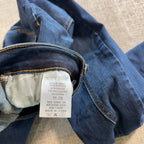 Judy Blue Jeans Womens 11/30 Skinny Fit Stretch Front Seam Dark Wash Denim