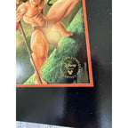 Vintage 1999 Disney Tarzan Lithograph Print Disney Store Collector Art
