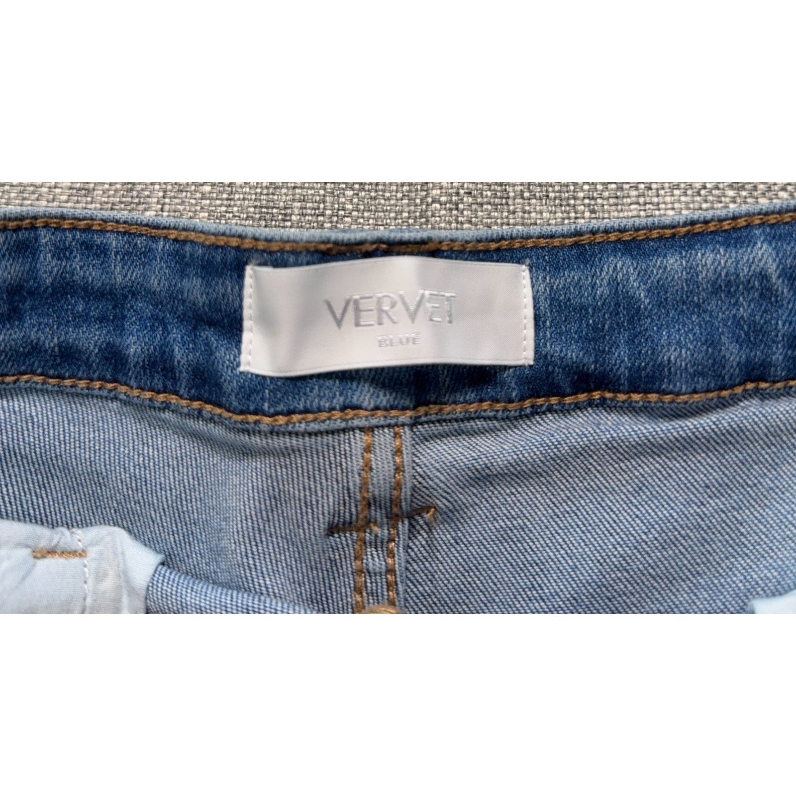 Vervet Righteously T6030 Wide Leg Jeans Women’s 29 High Rise Medium Wash