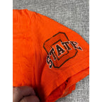 Oklahoma State Cowboys Pistol Pete Retro Brand T Shirt XXL Orange Made USA OSU