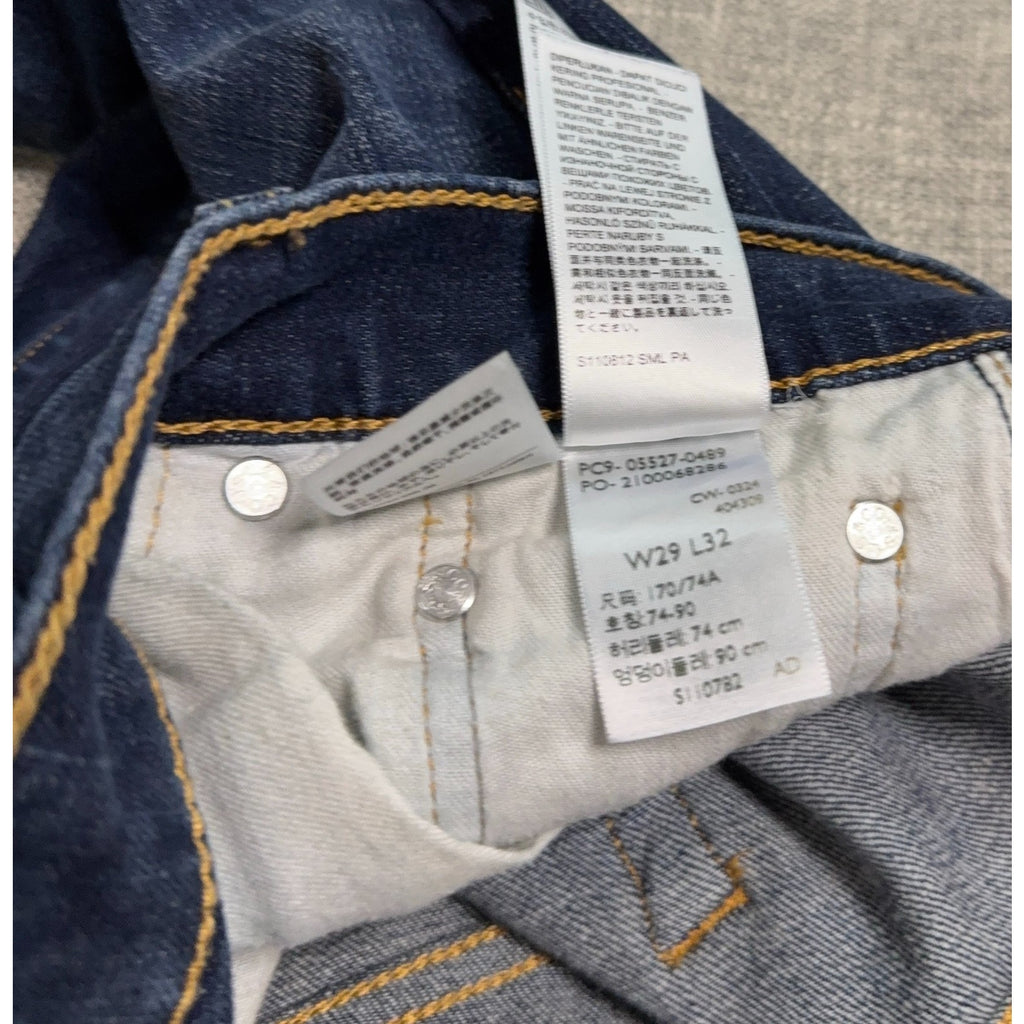 Levi’s 527 Jeans Mens 29x32 Slim Bootcut Dark Wash Blue Denim Stretch 05527-0459
