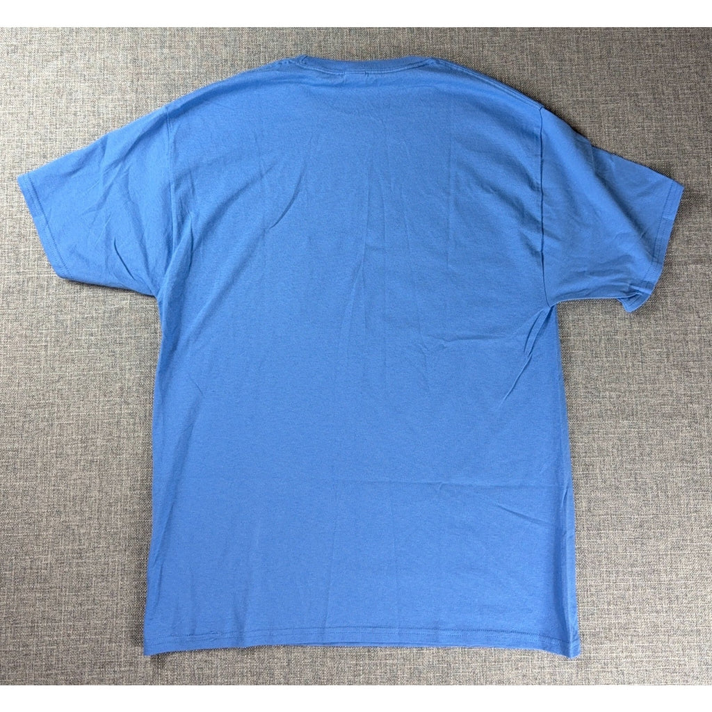 UNC Tar Heels T Shirt Mens Large Carolina Blue North Carolina NCAA Basketball