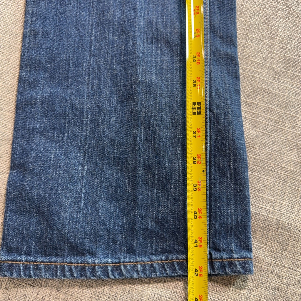 Wrangler Retro Relaxed Boot Jeans Men’s 33x34 Blue Western Stretch Denim