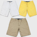Banana Republic Shorts Lot 3 Men's Size 33 Aiden White Yellow Khaki Bundle