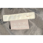 Nike Windbreaker Jacket Mens Large Black Gray White Full Zip Lightweight Lined