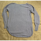 Banana Republic Women’s M Blue Merino Wool Blend Lightweight Sweater Long Sleeve