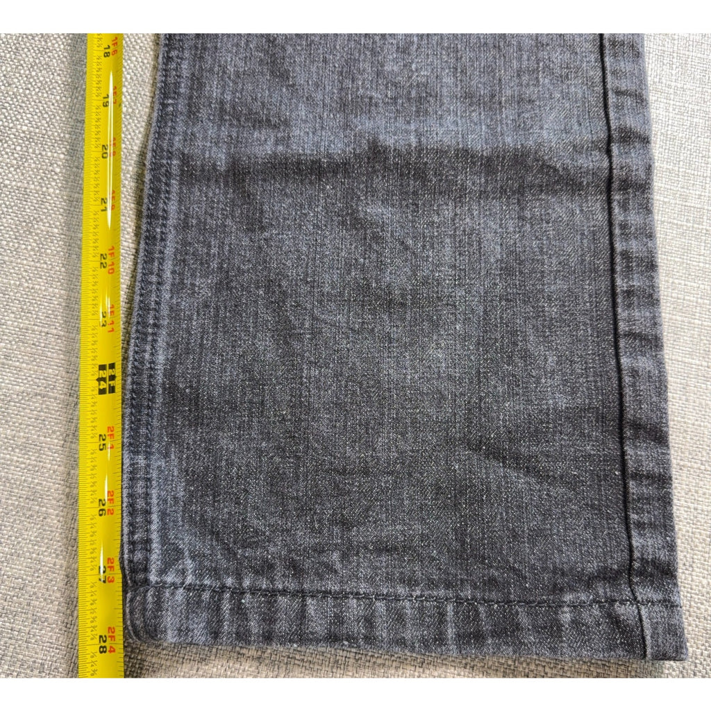 Southpole Jeans Mens 34x32 Black Denim Y2K Streetwear Relaxed Straight Fit 2000s