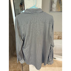 Mizzen+Main Spinnaker Collection Mens M Standard Fit Black White Check Shirt USA