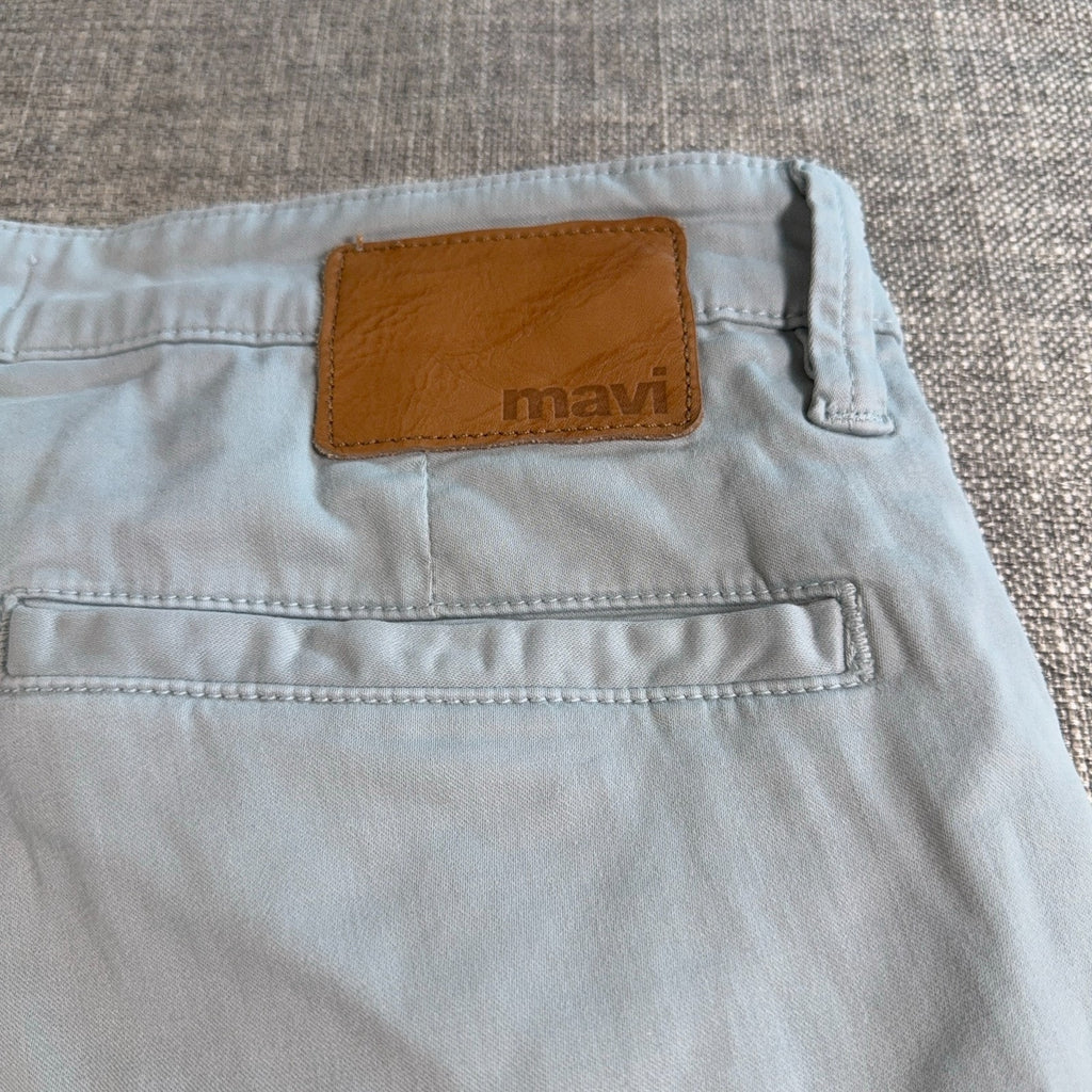 Mavi Jacob Men’s Shorts Lot 2 Pair Size 34 Blue Stretch Chino Cotton Casual