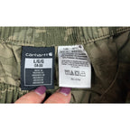 Carhartt Force Camo Shorts Boys L 14-16 Rugged Flex Outdoor Hunting Stretch