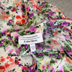 & Other Stories Dress Womens 44 US 12 Floral Long Sleeve Ruffle Shift Mini