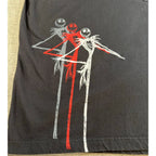 Burton Disney Nightmare Before Christmas Polo Shirt XL Jack Skellington Black