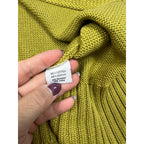 Vintage Talbots Made in Italy Green Knit Cardigan Womens M Cotton Blend