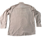 Panhandle Slim Western Shirt Mens 16.5 36 Large Tall Brown Plaid Pearl Snap
