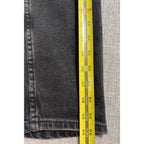 Zara Man Jeans Mens 32 Black Gray Acid Wash Slim Tapered Denim 28 Inseam