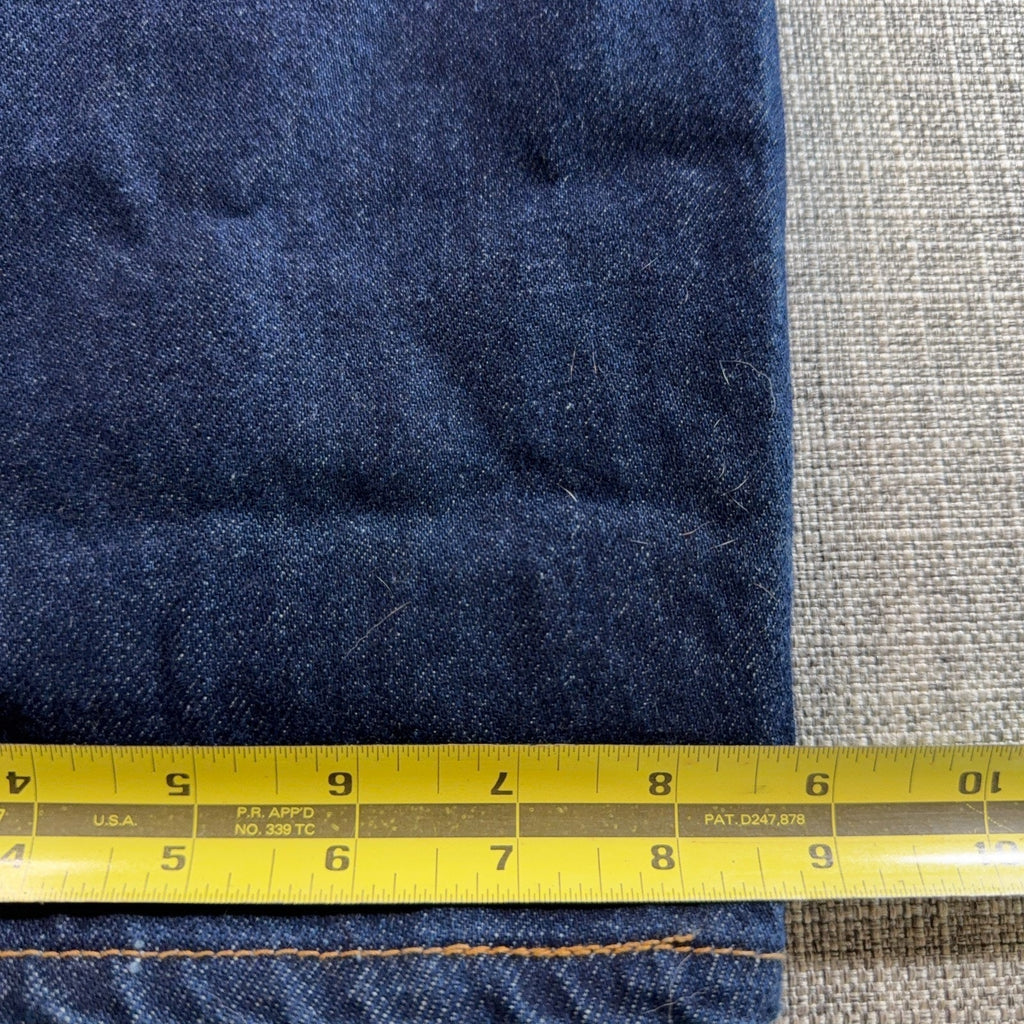 Vintage Levi’s 505 Jeans Mens 38x30 Made USA Dark Wash Regular Fit 100% Cotton