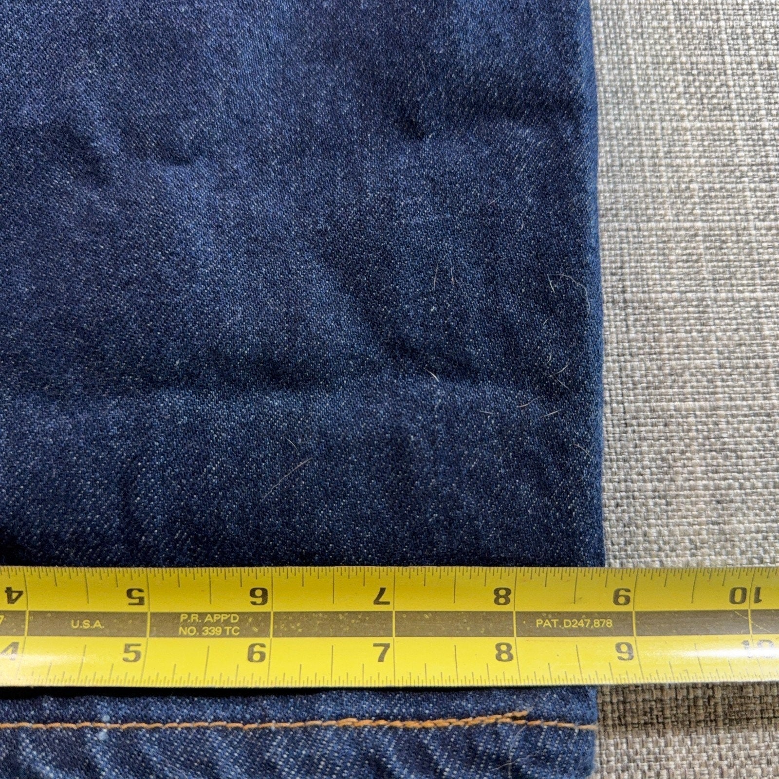 Vintage Levi’s 505 Jeans Mens 38x30 Made USA Dark Wash Regular Fit 100% Cotton