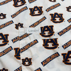 Auburn Tigers Landau Scrub Jacket Womens M Nurse Medical Warm Up Snap Front
