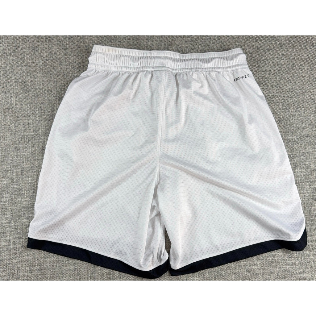 Nike Jordan Dri-FIT Mesh Basketball Shorts Men Small White Black Jumpman