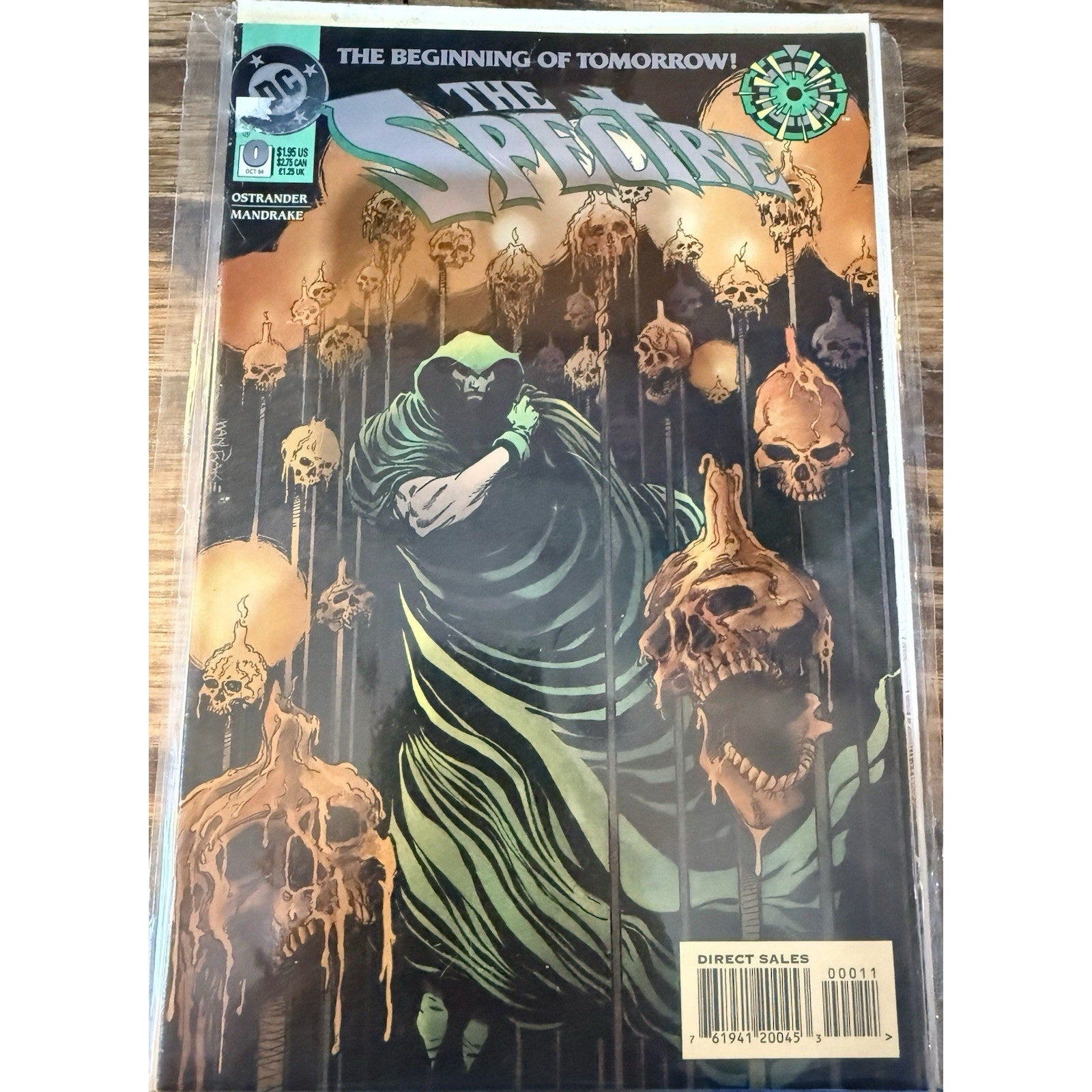90s Comic Lot Spectre #0 Spawn #9 Angela #1 & #3 Vampirella Zero Foil Covers NM