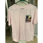 Fresh Laundry Premier Racing Tokyo Graphic T Shirt Pink Japanese Car Anime Sz L