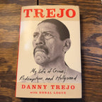 Danny Trejo Signed Trejo Hardcover Book COA Premiere Collectibles Autographed