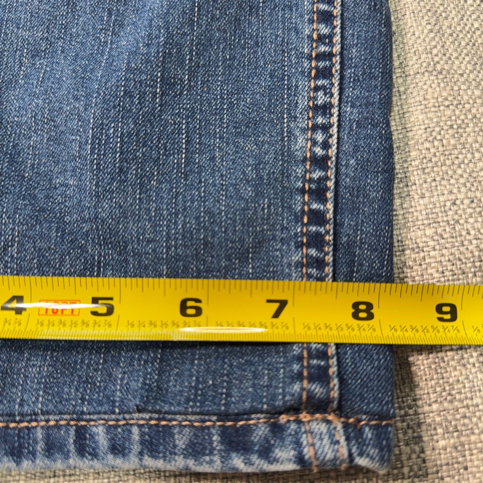 Blue Mountain Women’s Size 16 Cropped Straight Leg Stretch Jeans