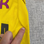 Borussia Dortmund 2016-17 Home Jersey Puma BVB Evonik Men L Yellow Flaws