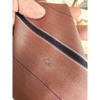 Christian Dior Monsieur Pink Striped Tie Italy Designer Necktie Classic Luxury