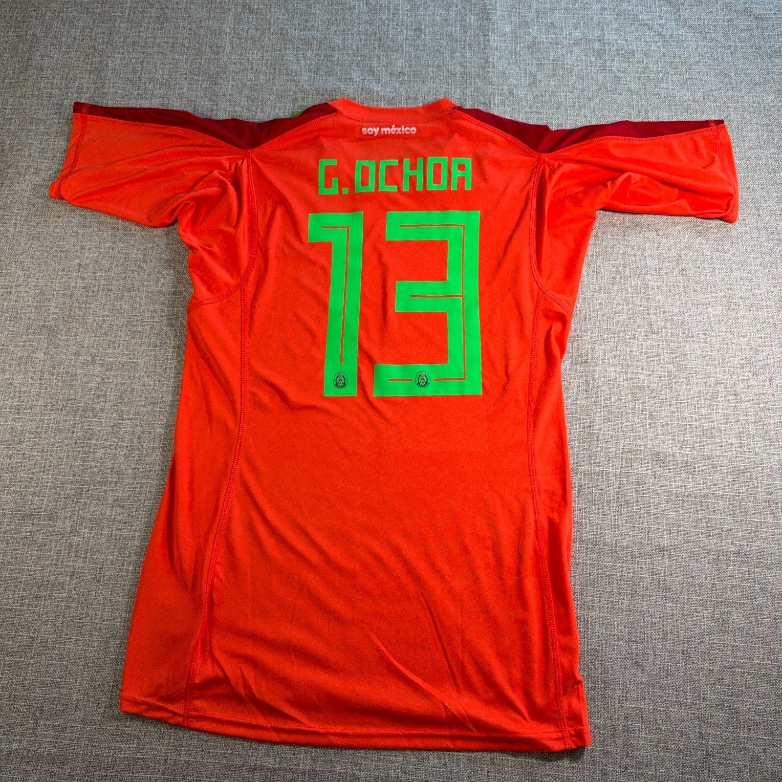 Adidas Mexico Ochoa 13 Goalkeeper Jersey Men M 2018 World Cup Russia Soccer