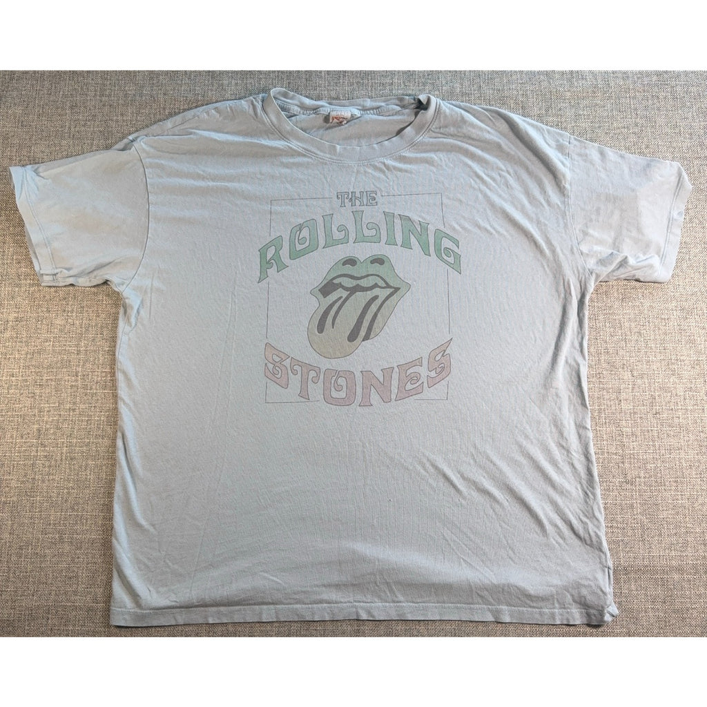 Rolling Stones T Shirt Mens XXL 2022 Tongue Graphic Rock Band Tee + Bonus 2nd