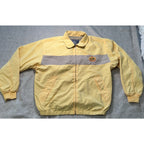 Vintage Burberrys Jacket Mens L Yellow Gray Harrington Bomber Made England