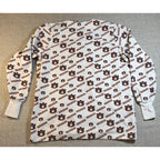 Auburn Tigers Landau Scrub Jacket Womens M Nurse Medical Warm Up Snap Front