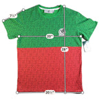 Mexico National Team Soccer Shirt Mens Medium NWT Green Red Futbol Fan Tee