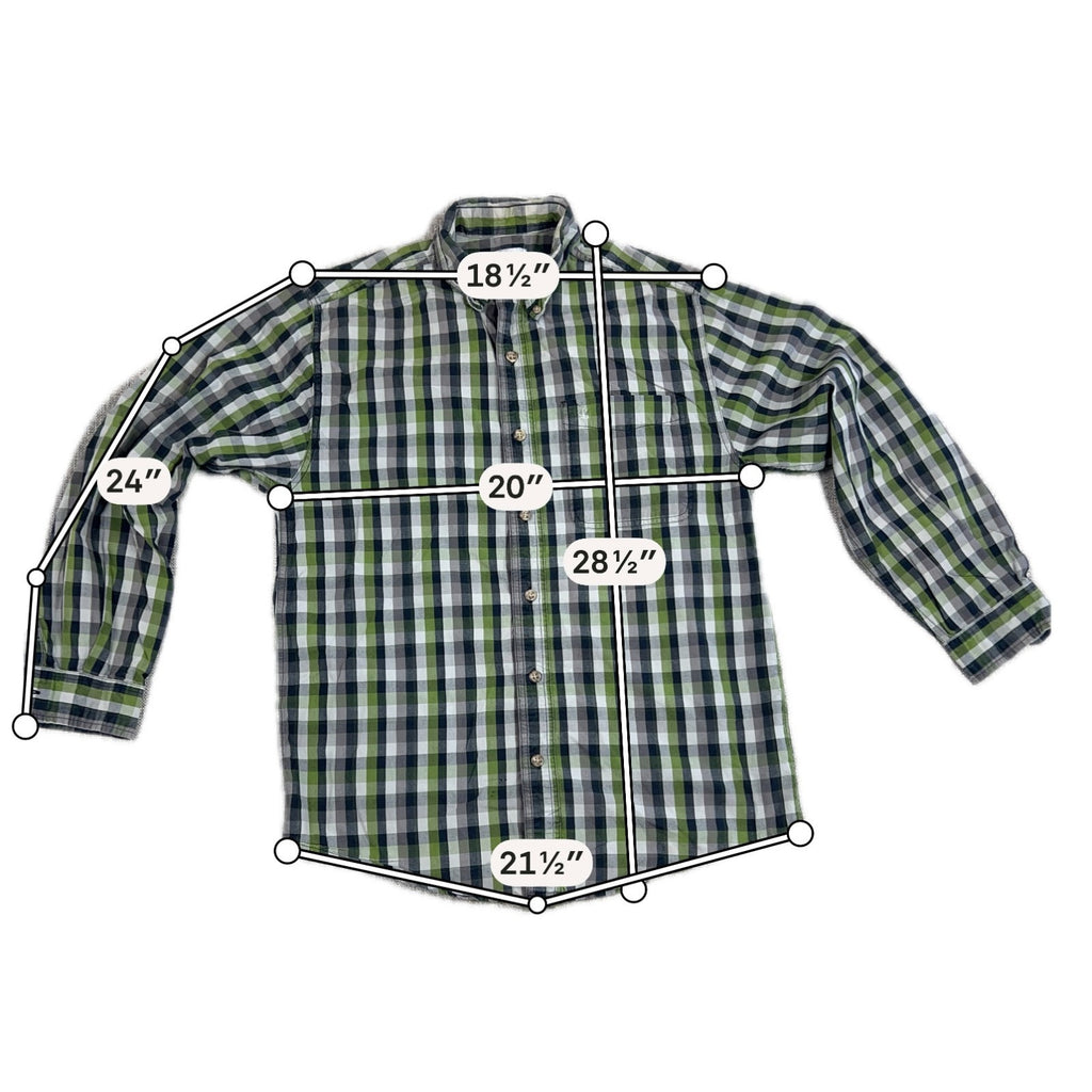 Lot 2 Carhartt S218 Plaid Shirts Mens M Regular Long Sleeve Workwear