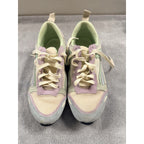 Sandro Paris Pastel Chunky Sneakers Women’s US 7.5 Designer Shoes Multi Color
