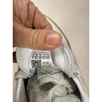 Adidas Sambae J Women’s Size 7 White Aqua Gum Sole Platform Shoes JQ1314 NWT