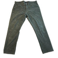 Lucky Brand 410 Athletic Slim Green Corduroy Pants Mens 40x32 5 Pocket