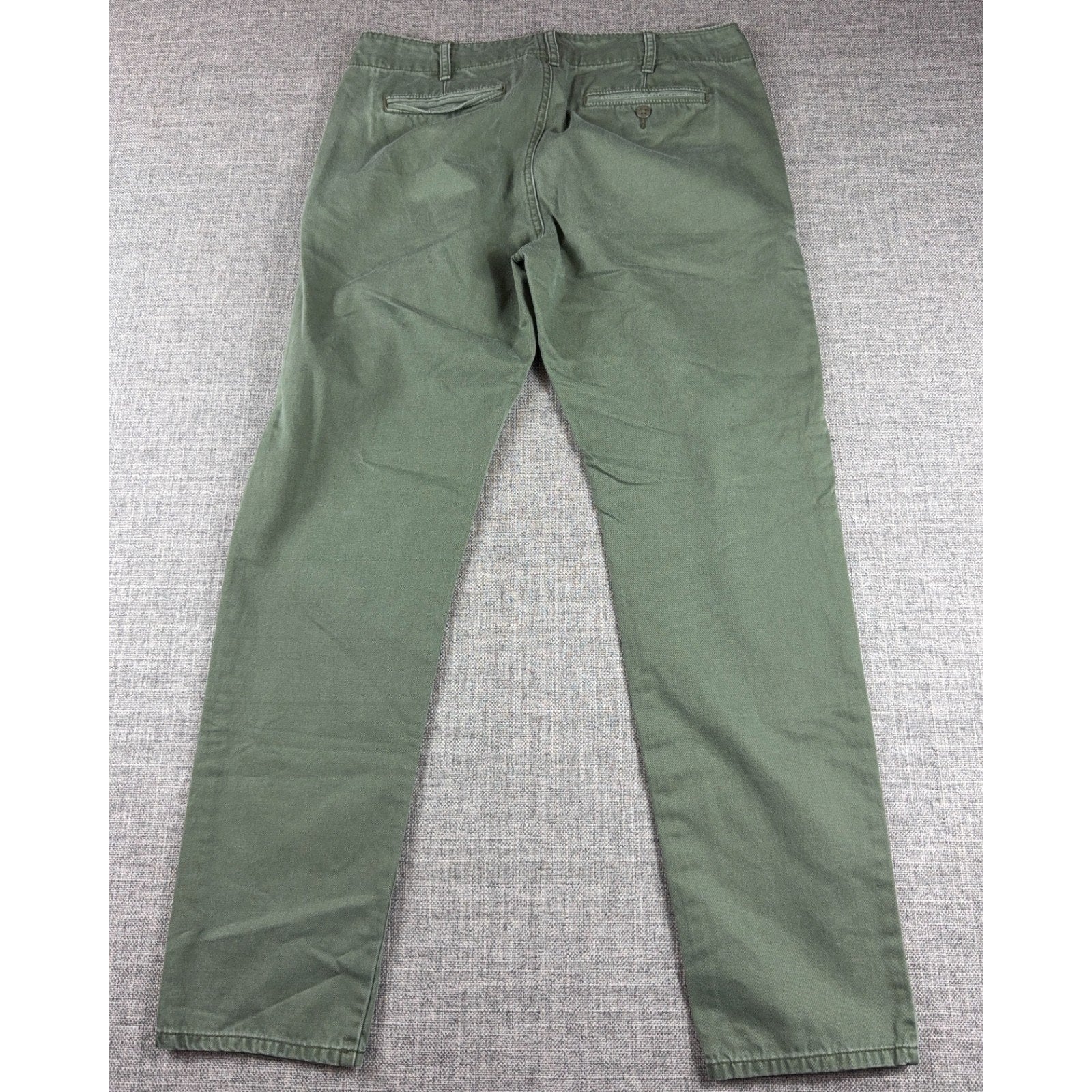 Denim & Supply Ralph Lauren Mens 29 Olive Green Chino Pants Cotton Straight