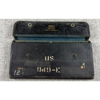 Vintage Keuffel & Esser Minusa 795-8 Drafting Tool Set Compasses Case USA K&E