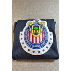 CD Guadalajara Chivas Rayadas Hoodie L Gray Soccer Club Pullover Flawed