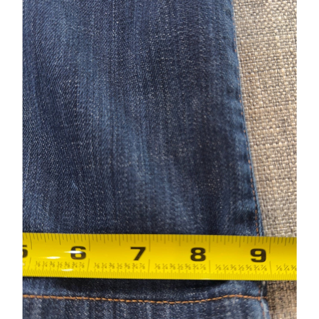 AG Adriano Goldschmied Protege Jeans Men 38x34 Straight Leg USA Distressed