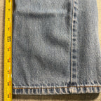 Levi's 505 Regular Fit Jeans Mens 34x32 Light Wash Straight Leg 100% Cotton