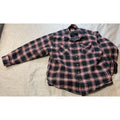 Wrangler Quilted Lined Flannel Shirt Jacket Mens XL Plaid Workwear