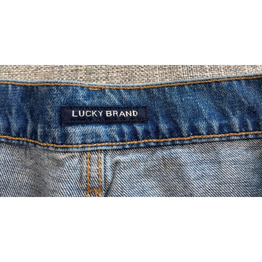 Lucky Brand 363 Vintage Straight Jeans Mens 30x32 Blue Denim Relaxed Fit W30 L32