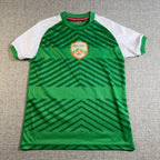 Lot 2 Youth Soccer Jerseys AC Milan Ireland Moody #19 Red Green Fan Shirts