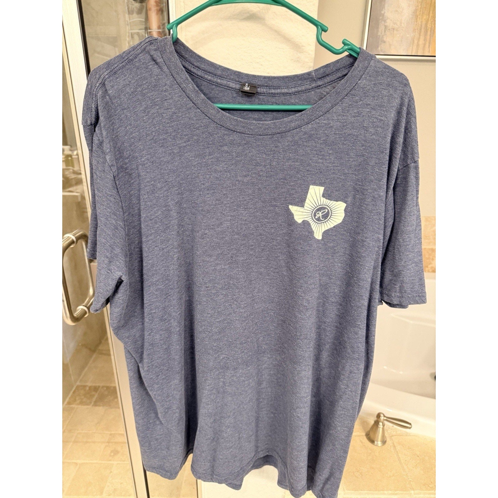 Revolver Brewing Beer T Shirt 2XL Blue Graphic Tee Texas Brewery Double Sided