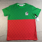 Mexico National Team Soccer Shirt Mens Medium NWT Green Red Futbol Fan Tee