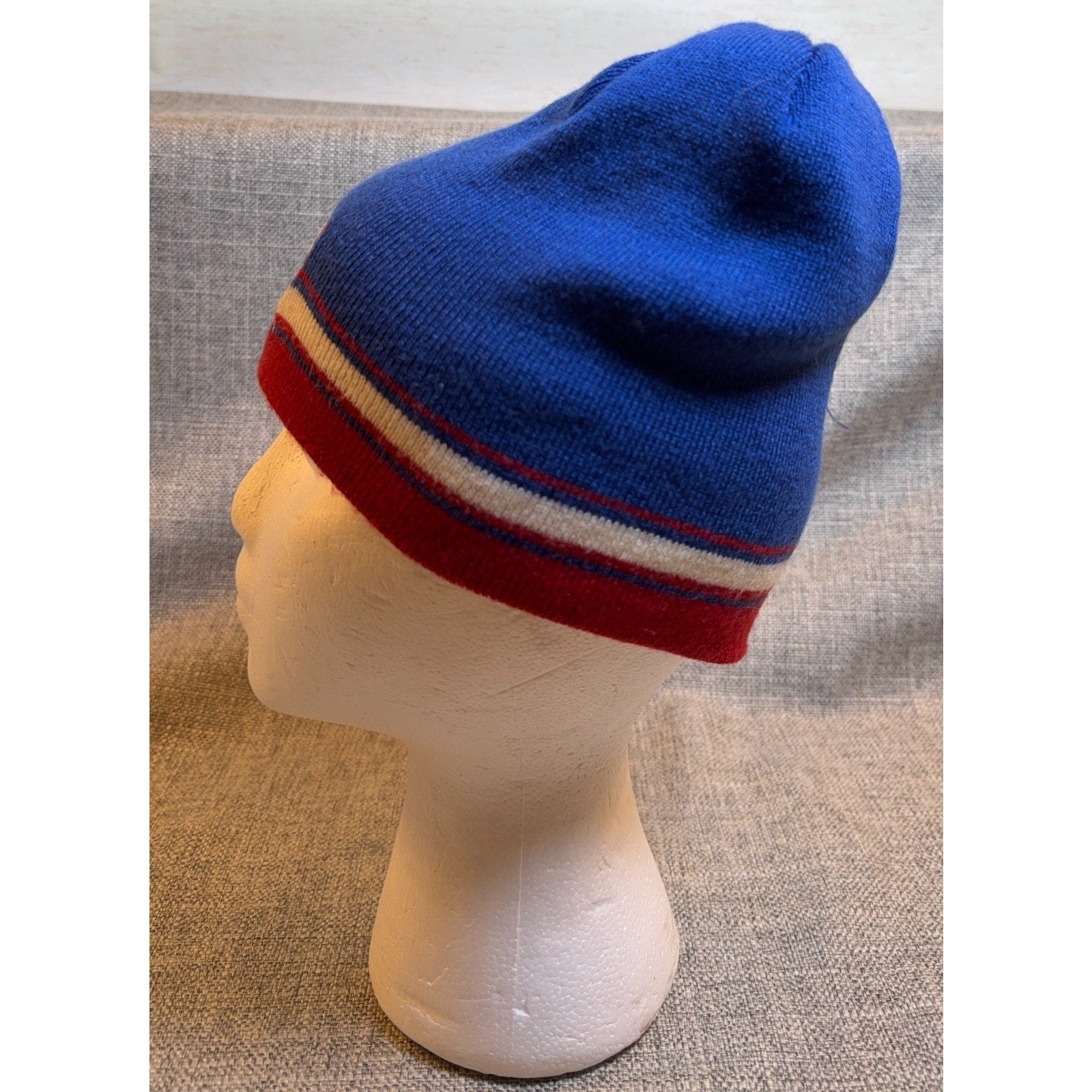 adidas FC Dallas Reversible Beanie MLS Soccer Blue Red Knit Winter Hat